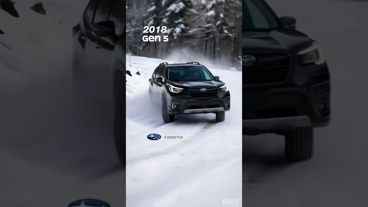 The Evolution History of the Subaru Forester