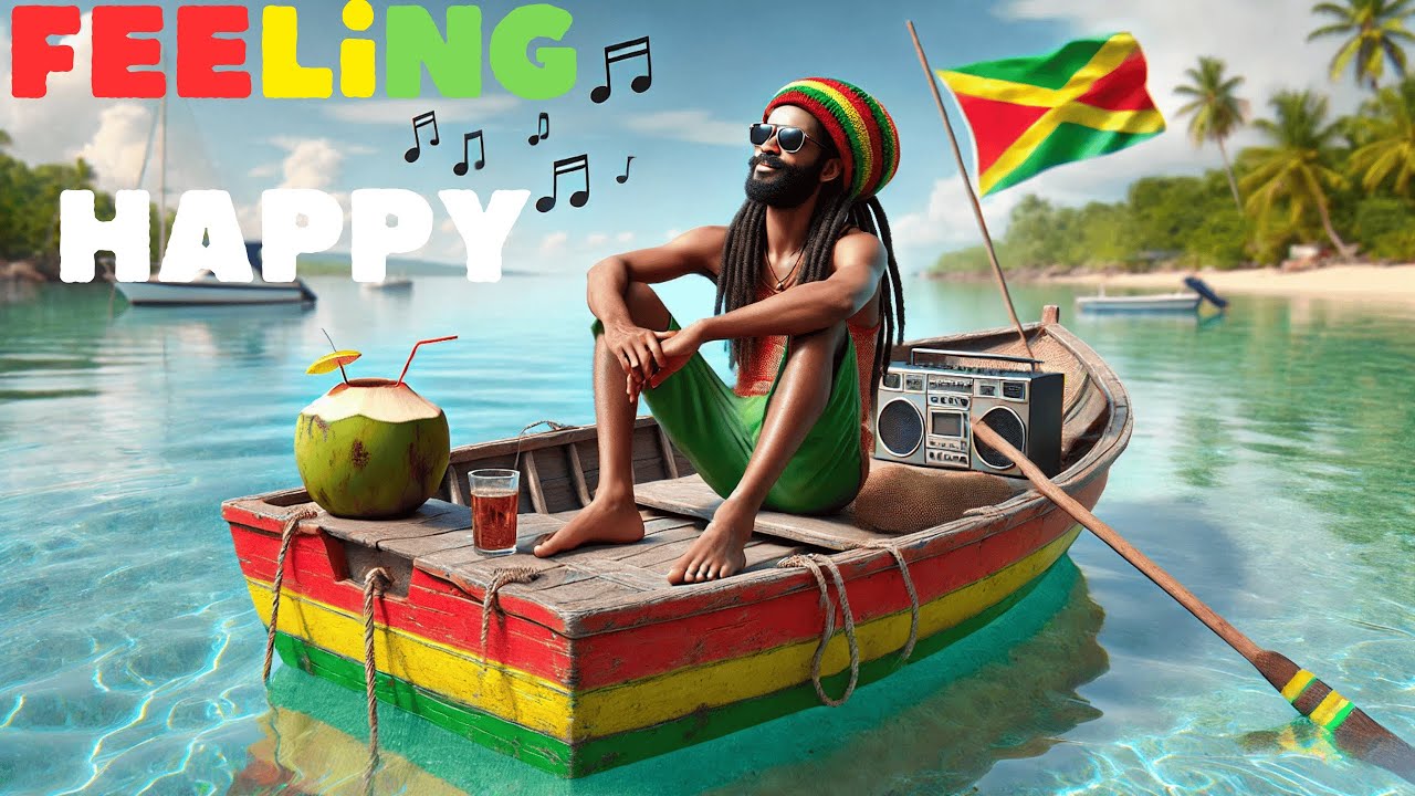 One Love, One Vibe 💚💛❤️ - Feeling Happy 🛶🎵 - Reggae 🌈 🌴