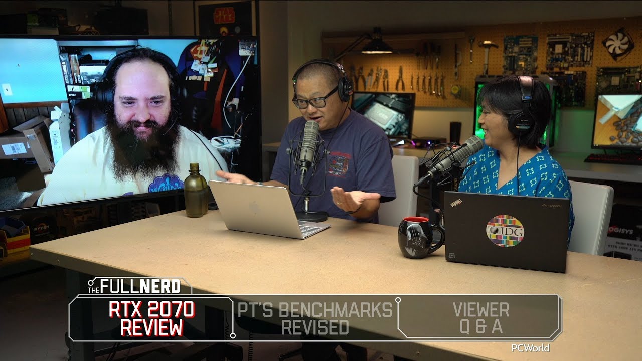 RTX 2070 review, PT's controversial CPU benchmarks revised, and more | The Full Nerd Ep. 72