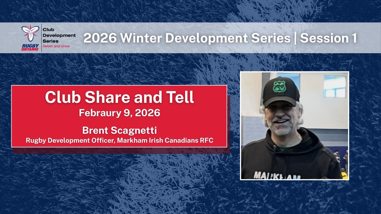 2026 Winter Club Development Series | Session One 'Club Share and Tell'