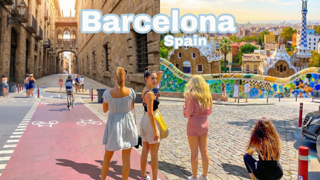 Barcelona, Spain 🇪🇸 - Summer 2025 - 4K-HDR Walking Tour (▶191min)