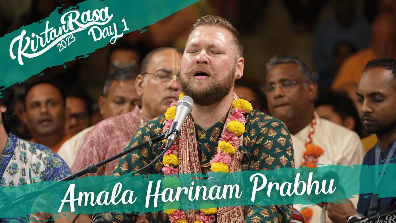 Amala Harinam Prabhu's Kirtan | Day 2 | Kirtan Rasa 2023 | 4K | Dubai Kirtan Mela