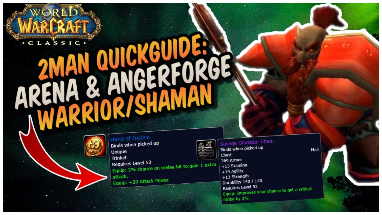BRD HoJ/SGC DUO Farm | Warrior/Shaman | World of Warcraft Classic
