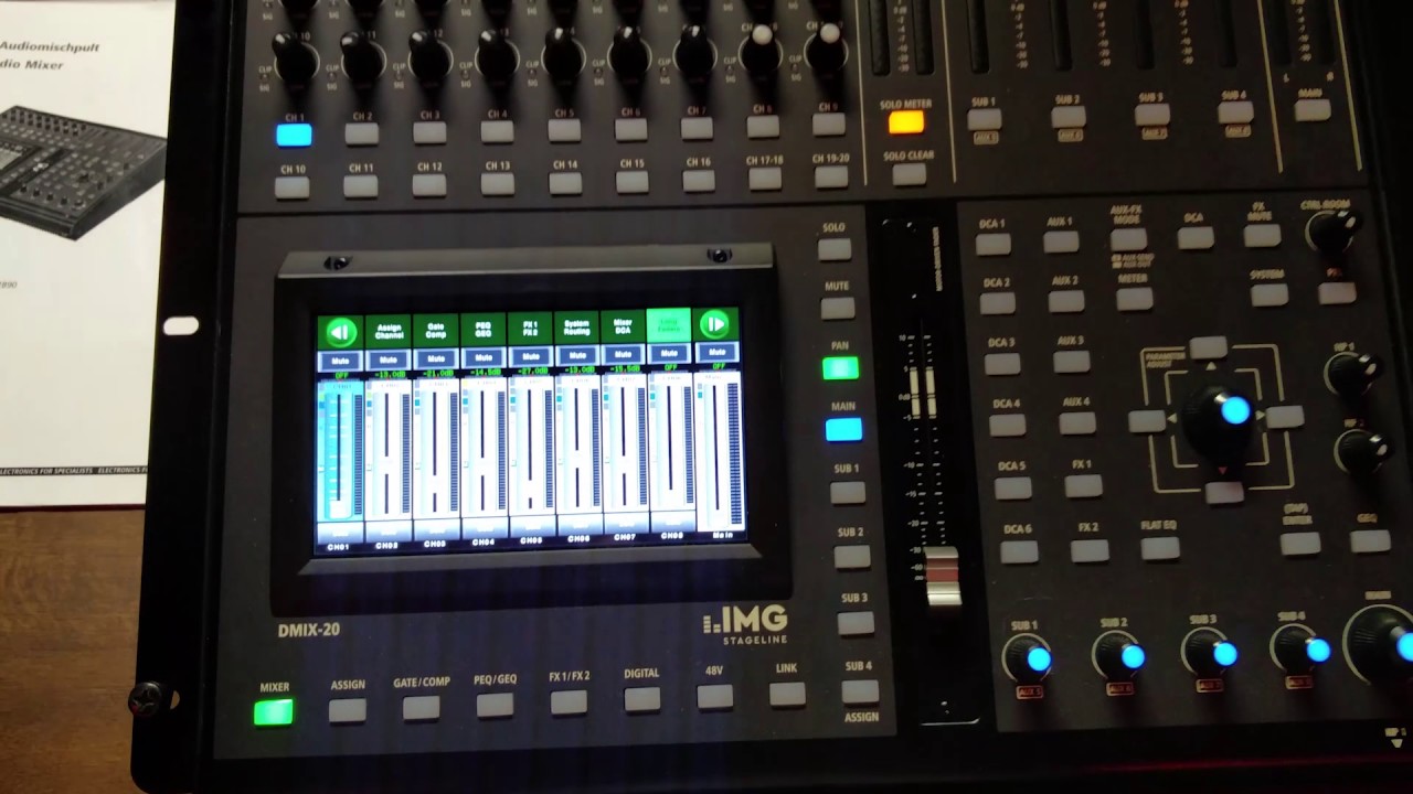 DMIX-20 Firmwareupdate