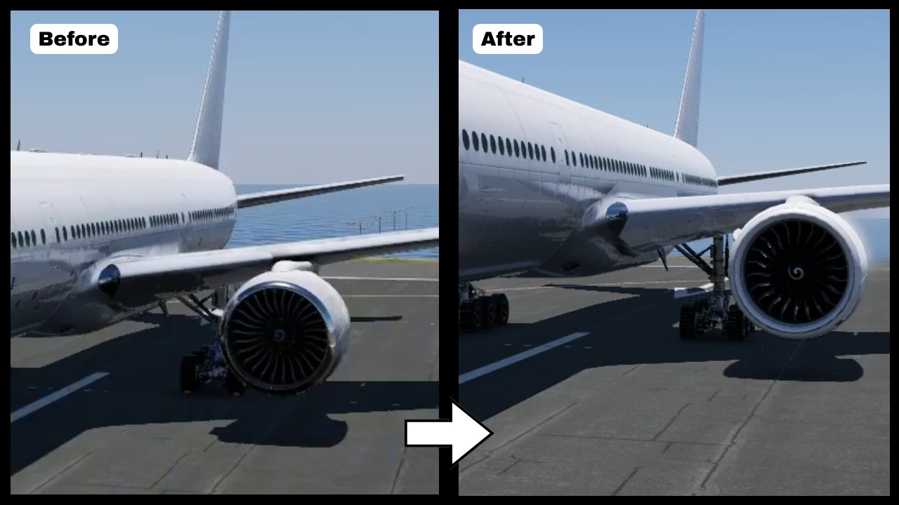 Realistic GE90 Engine Mod Installation For FlightFactor Boeing 777 (v1) | X-Plane 12 & 11