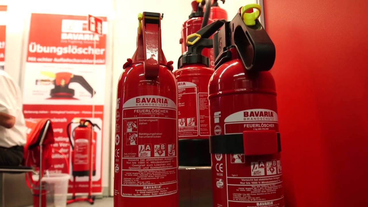 BAVARIA Brandschutz Messe Feuertrutz Nürnberg
