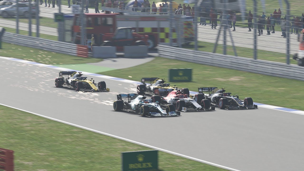 TRYING TO BEAT THE 110% AI AT GERMANY!! F1 2019 GAME [After New Patch 1.22]