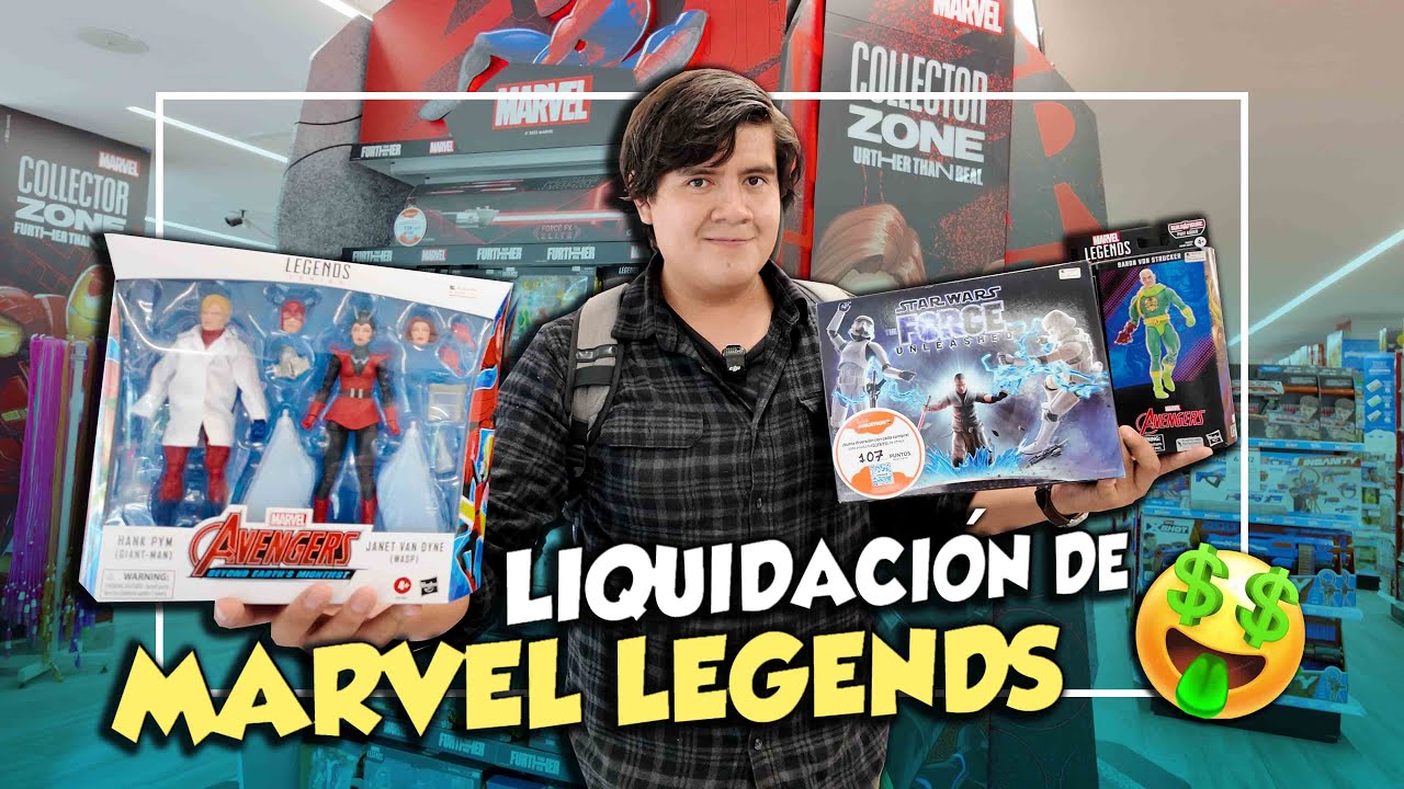 ENCONTRAMOS ESTOS MARVEL LEGENDS EN LIQUIDACIÓN 😱🔥 | El Tio pixel