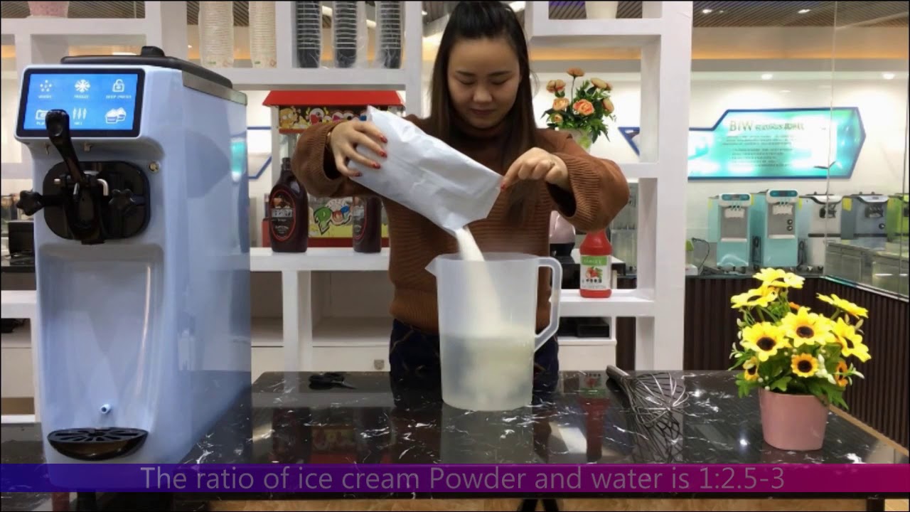 ST series soft ice cream machine