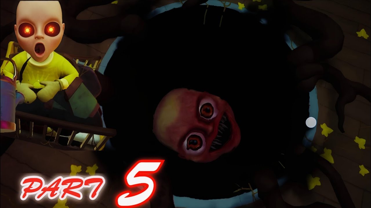 YELLOW BABY EAT ME 💀☠️ Part 5 #the baby in yellow 🟡