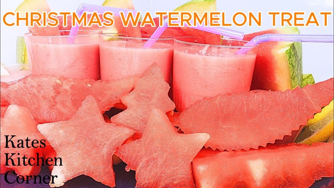 Refreshing Water Melon Smoothie & Popsicles.