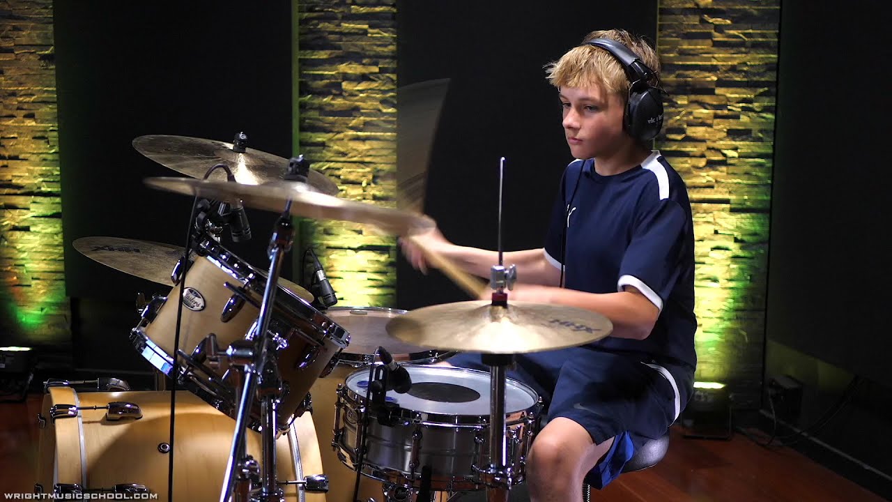 Wright Music School - Roanin Yovich - Limp Bizkit - Rollin - Drum Cover