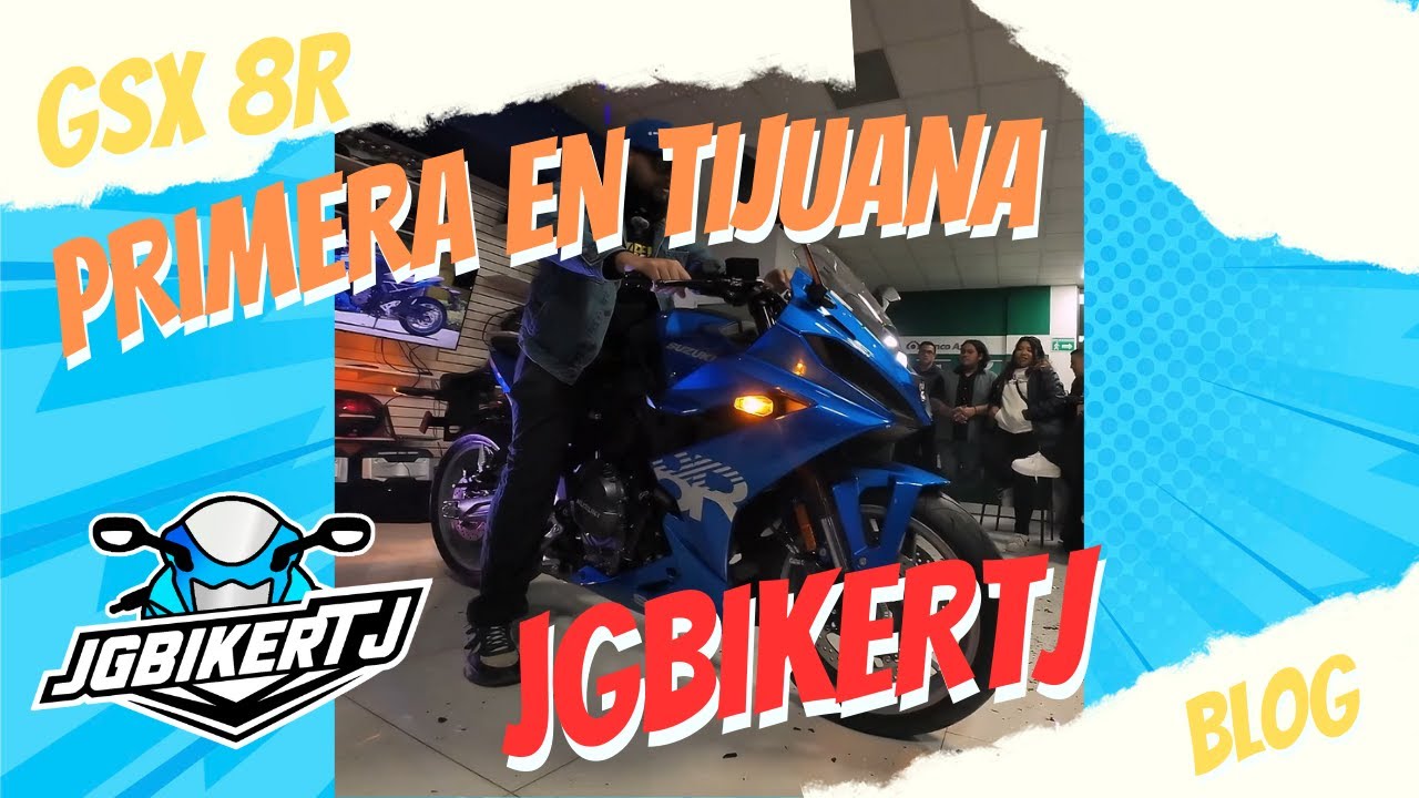 ¡Tijuana! presentación de la primer y única Suzuki GSX 8R en Suzuki Motos Tijuana | JGbikerTJ