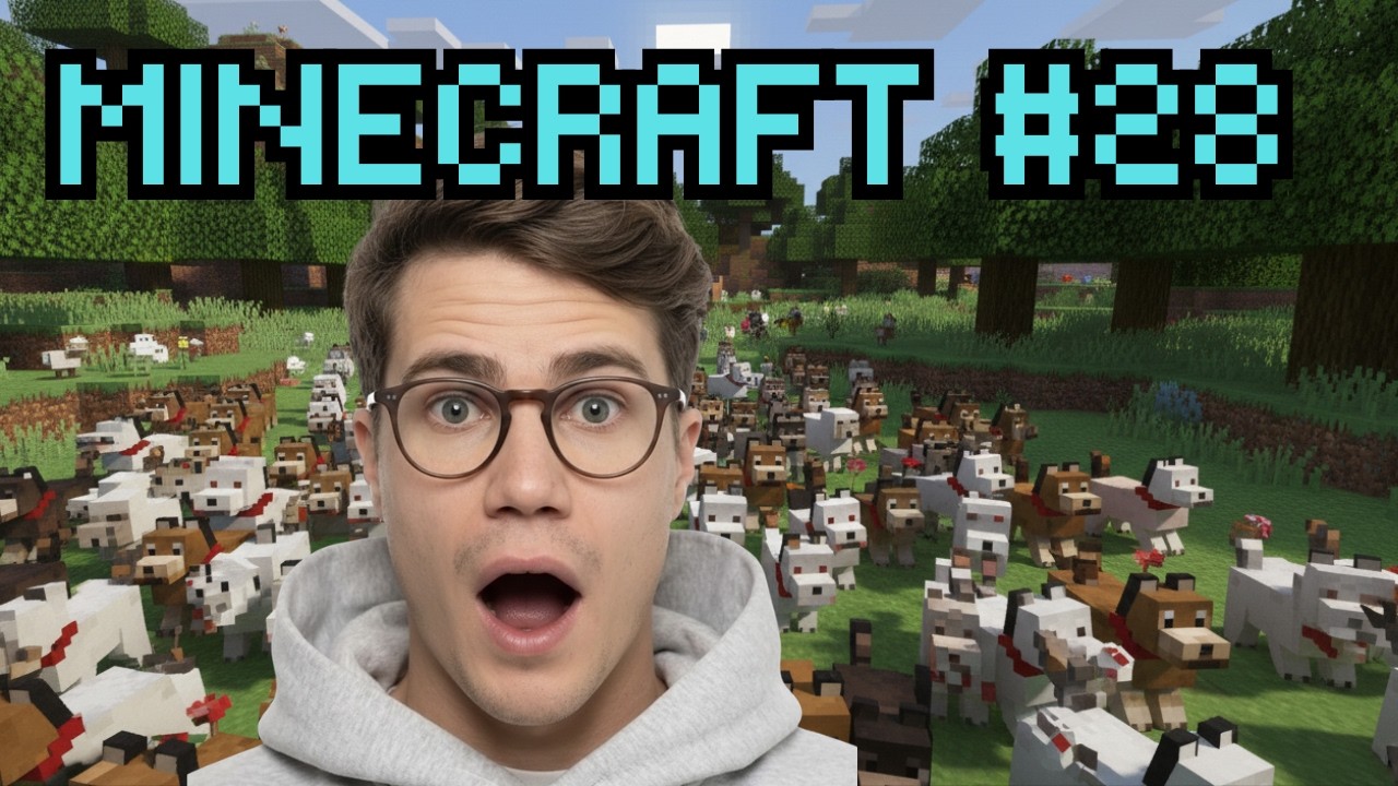 Minecraft #028 | Die Hunde sind los & wir haben (fast) ein neues Setup!!!
