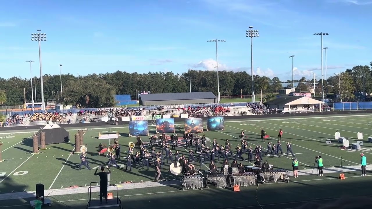Martin County High School Marching Band @ FFCC 1st Outdoor Championships, West Orange HS, Nov 2024