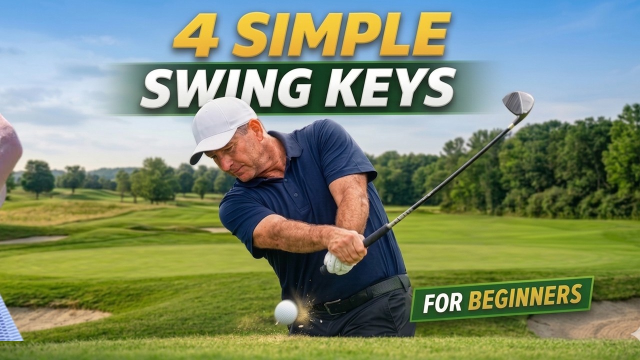 How to Swing a Golf Club for Beginners (4 Simple Keys)