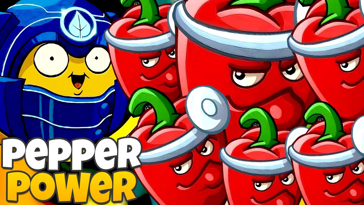 Pepper Power Strategy Deck - PvZ Heroes
