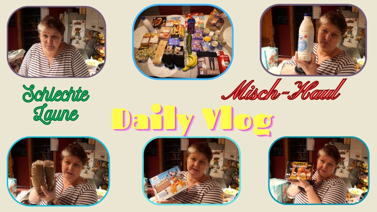 Daily Vlog / Kleiner Misch-Haul von Norma und russ. Laden / Schlechte Laune / Mamaalltag