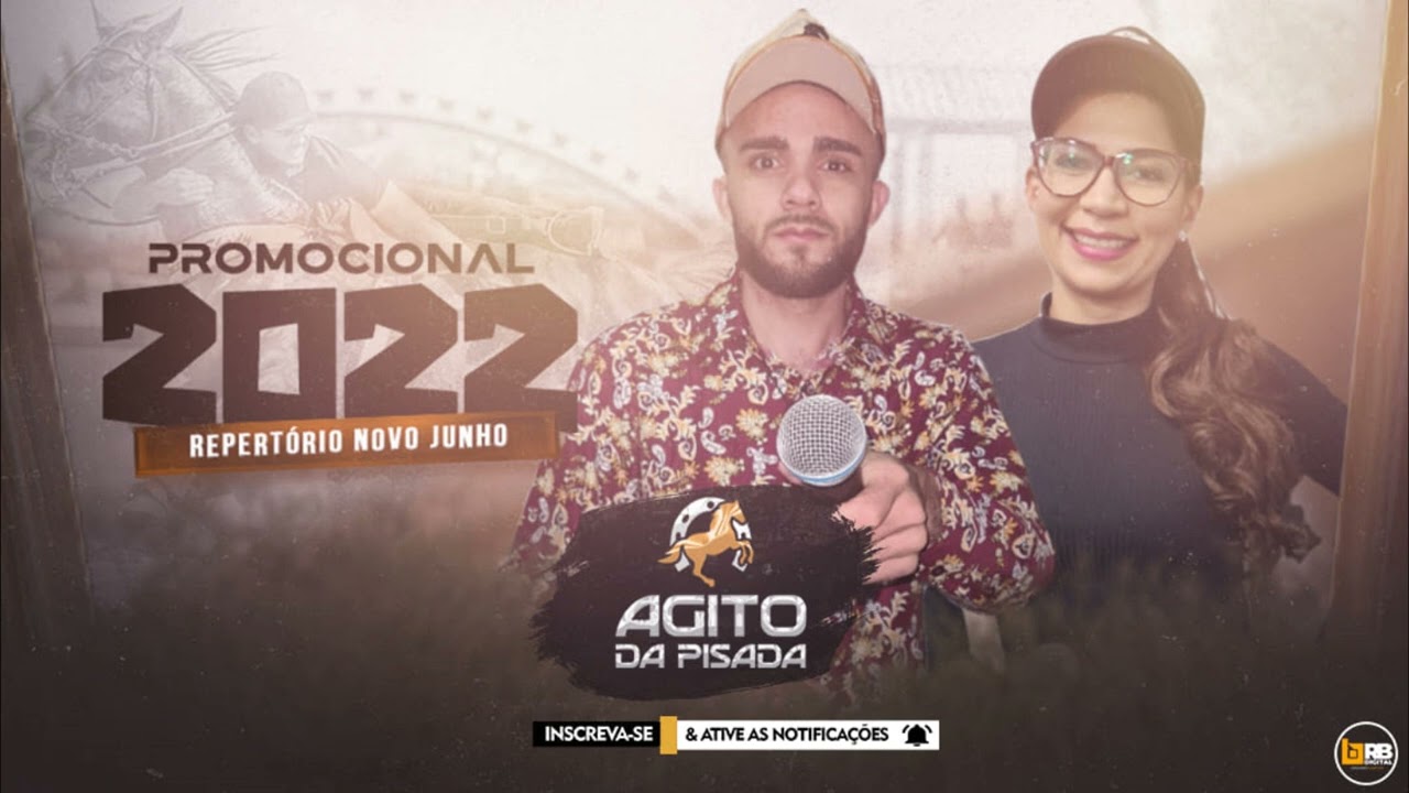 CD Completo Agito da Pisada Promocional junho 2022