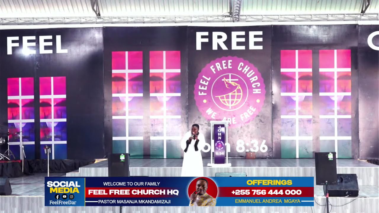 LIVE: IBADA YA JUMAPILI | FEEL FREE CHURCH HQ | BISHOP MASANJA MKANDAMIZAJI