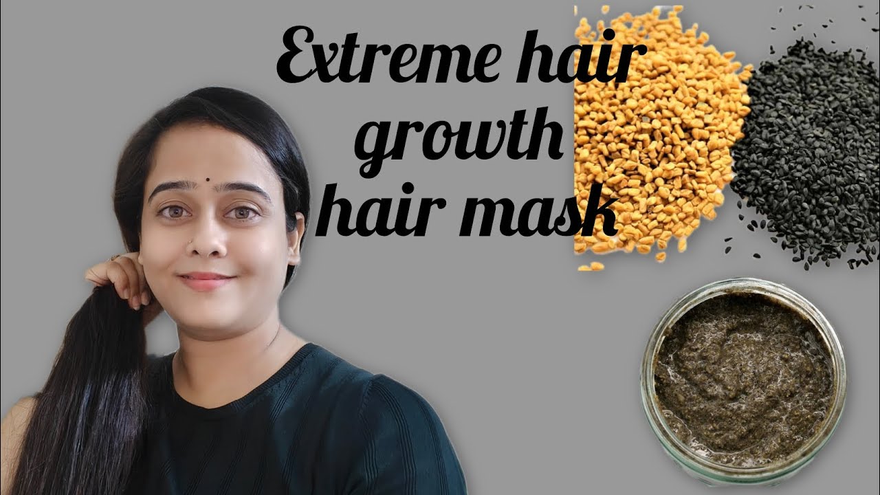 Methi & Kalonji Hair Mask for Hair Growth & Dandruff 
