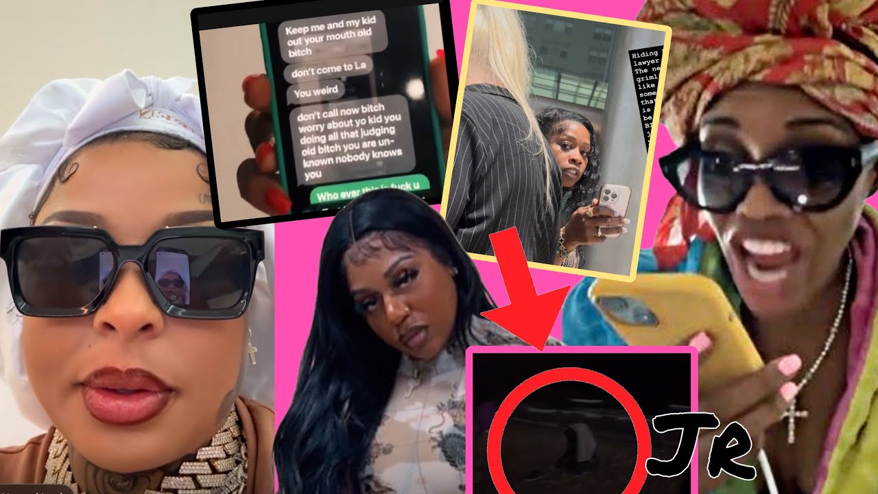 Chrisean calls Tia phone 1am threatening her😲Remy ma altercation at courthouse🍿Chrisean jr spotted👀