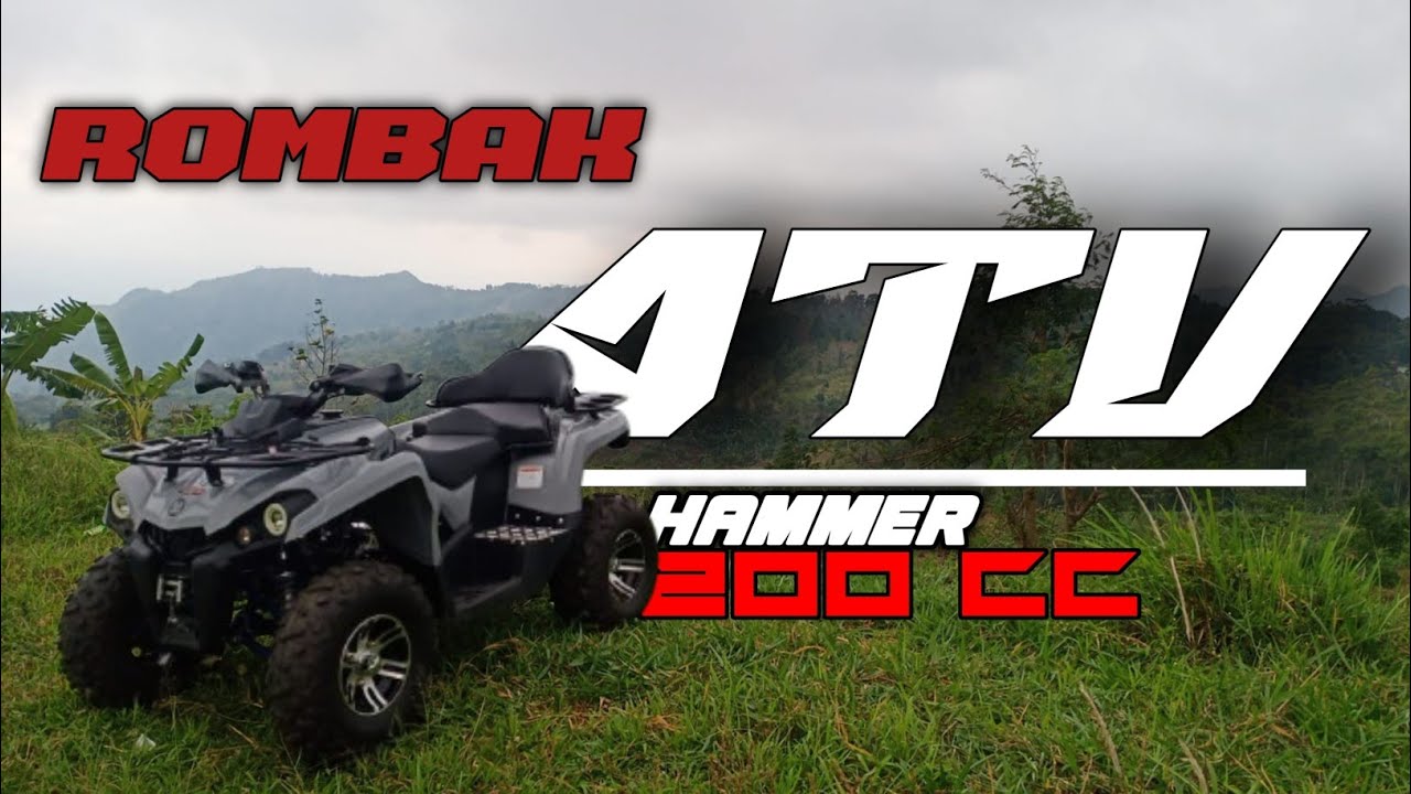 ATV HAMMER 200CC MATIC 2024 #modifikasiatv