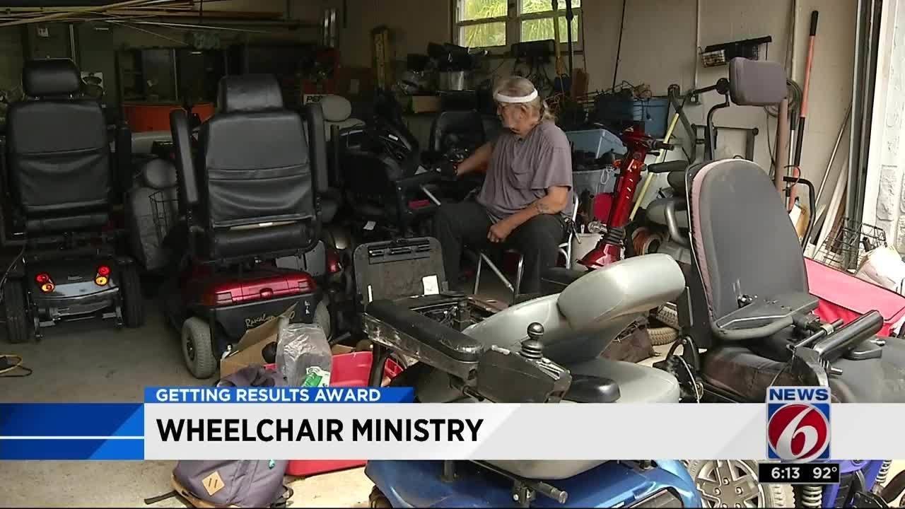 Wheelchair ministry helps those in need