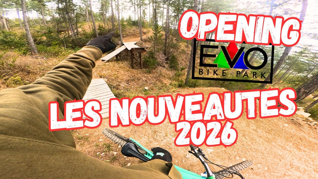 Ce bikepark est INCROYABLE 🤯 | EVO Bike Park