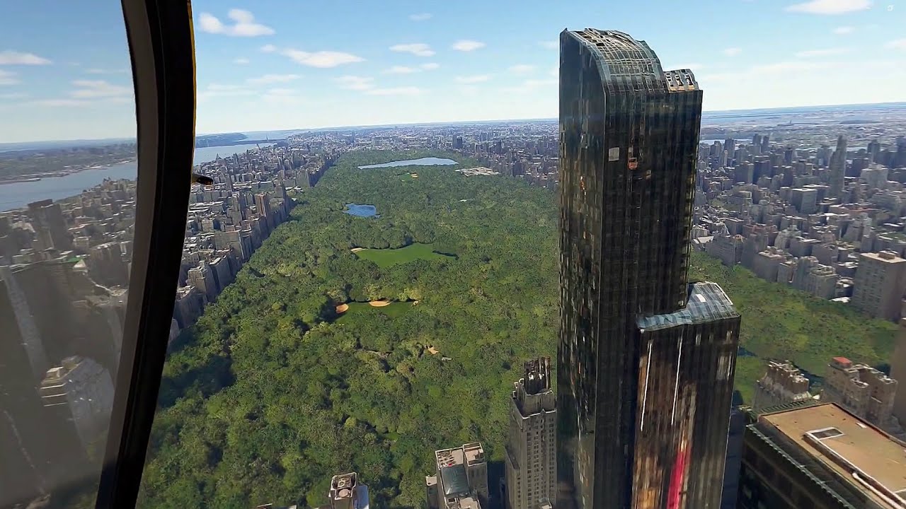 MSFS Rundflug über New York City - Manhanttan