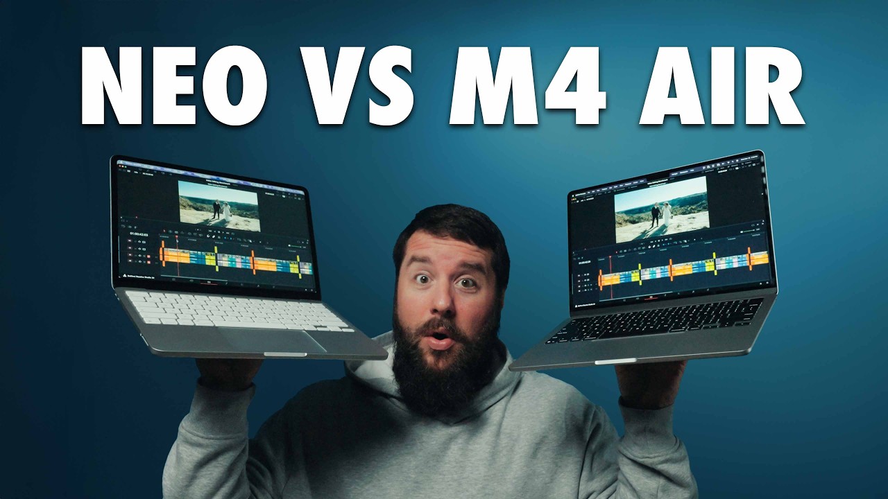 I Tested the MacBook Neo vs M4 Air for Video Editing with SURPRISING Results
