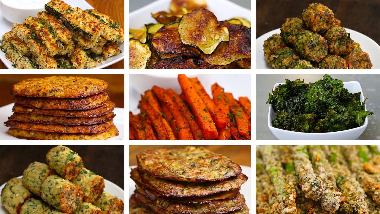 10 Easy Low-Carb Veggie Snacks
