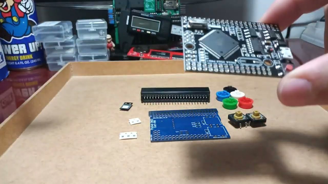 Pocket SNES Cart-RW v0.3 (Leitor e gravador de cartuchos/memórias)