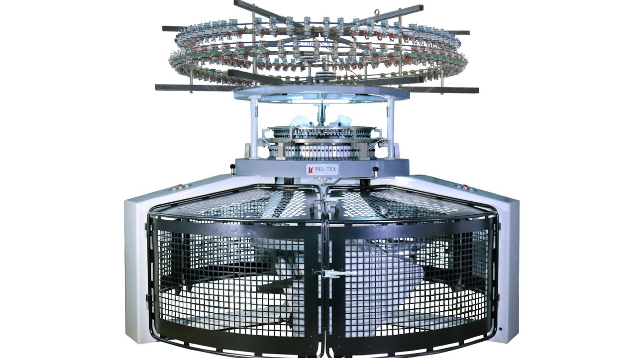 REL-TEX High Speed Single Jersey Open Width Circular Knitting Machine
