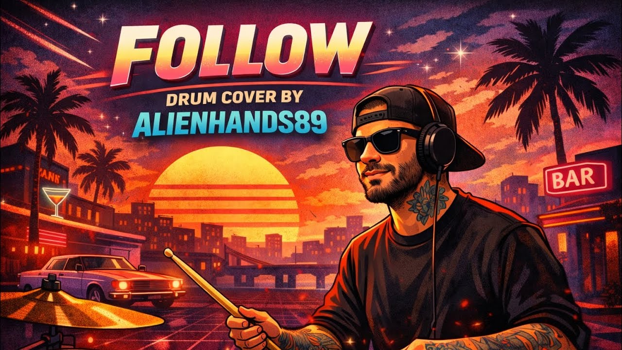 Greg Mayo band - Follow Drum Cover by Alienhada89