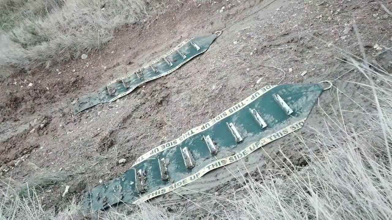 Tests Mustmove on sloping road- traction mat