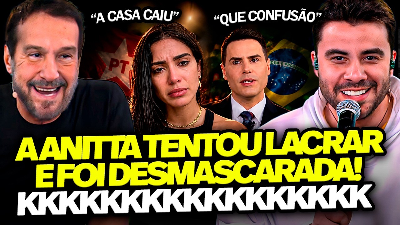 P&Acirc;NICO REAGE AO V&Iacute;DEO DE LUIZ BACCI HUMILHANDO ANITTA POR APOIAR LULA