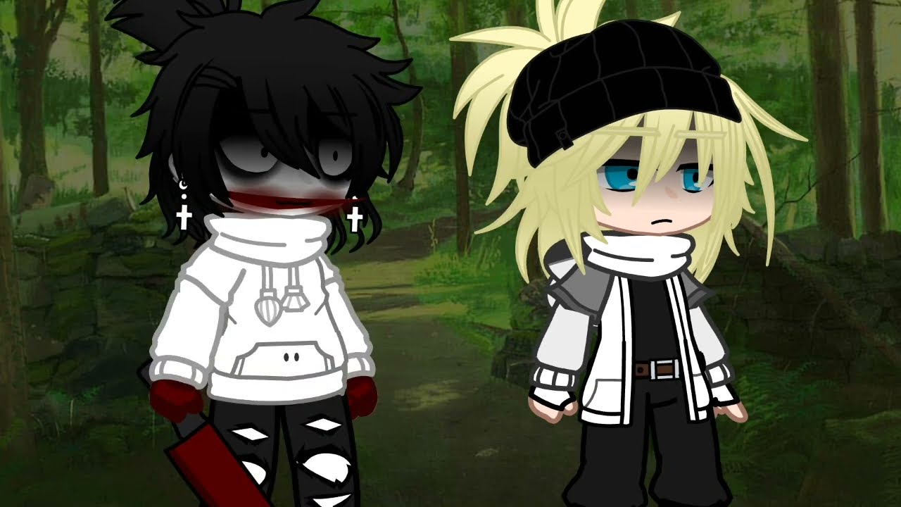 Painted smile [ gacha club ] Jeff the killer (creepypasta ) // Gore warning//