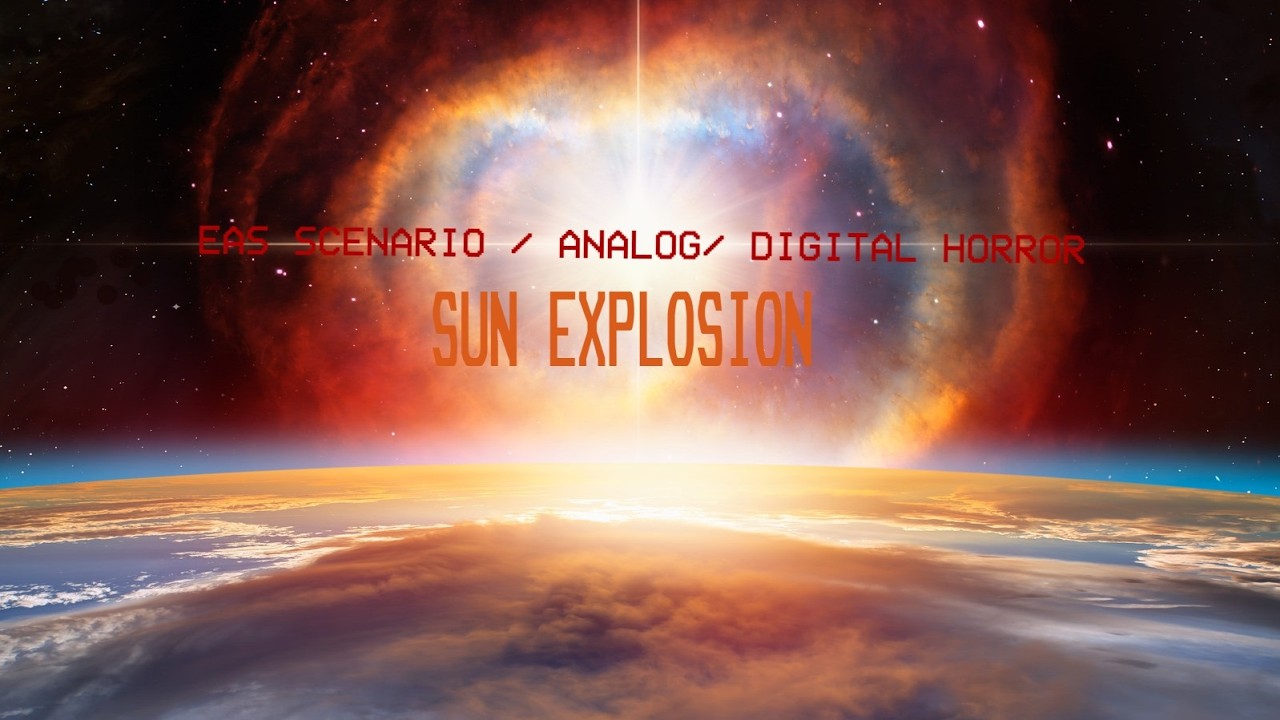 EAS Scenario/Analog & Digital Horror  - Sun Explosion