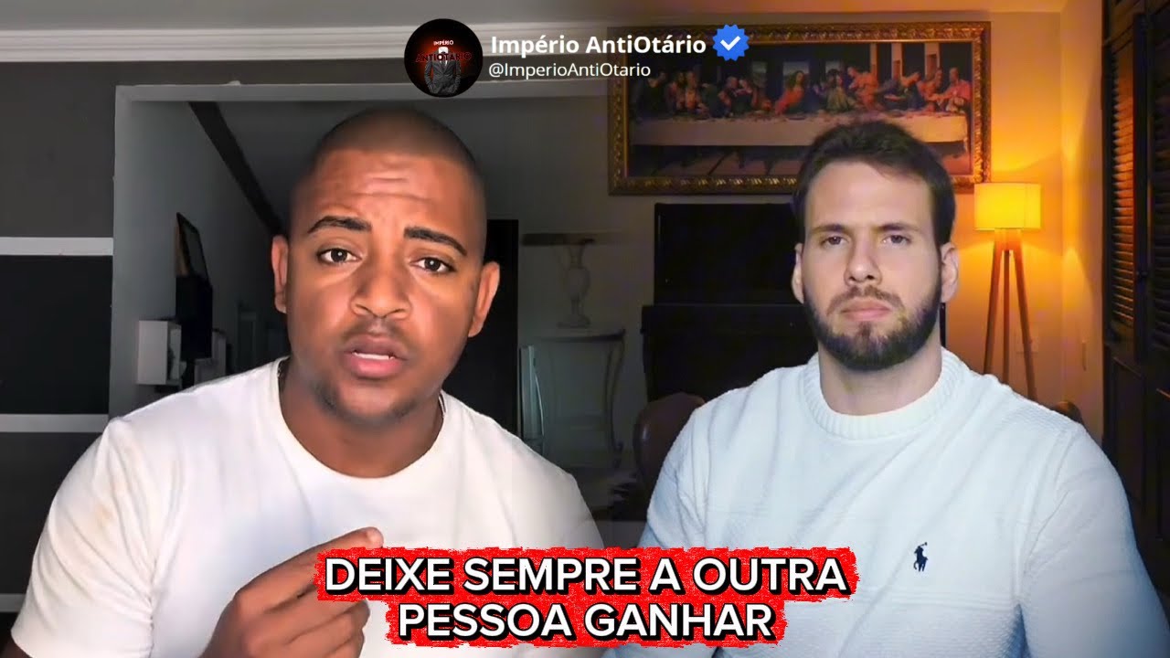 Deixe sempre a outra pessoa ganhar 