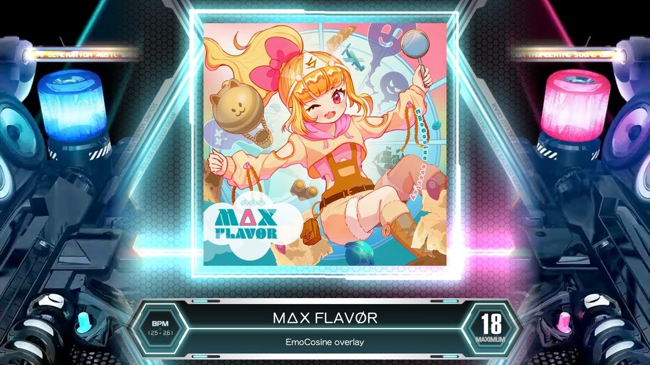[SDVX] MΔX FLAVØR [MXM 18] (譜面確認)
