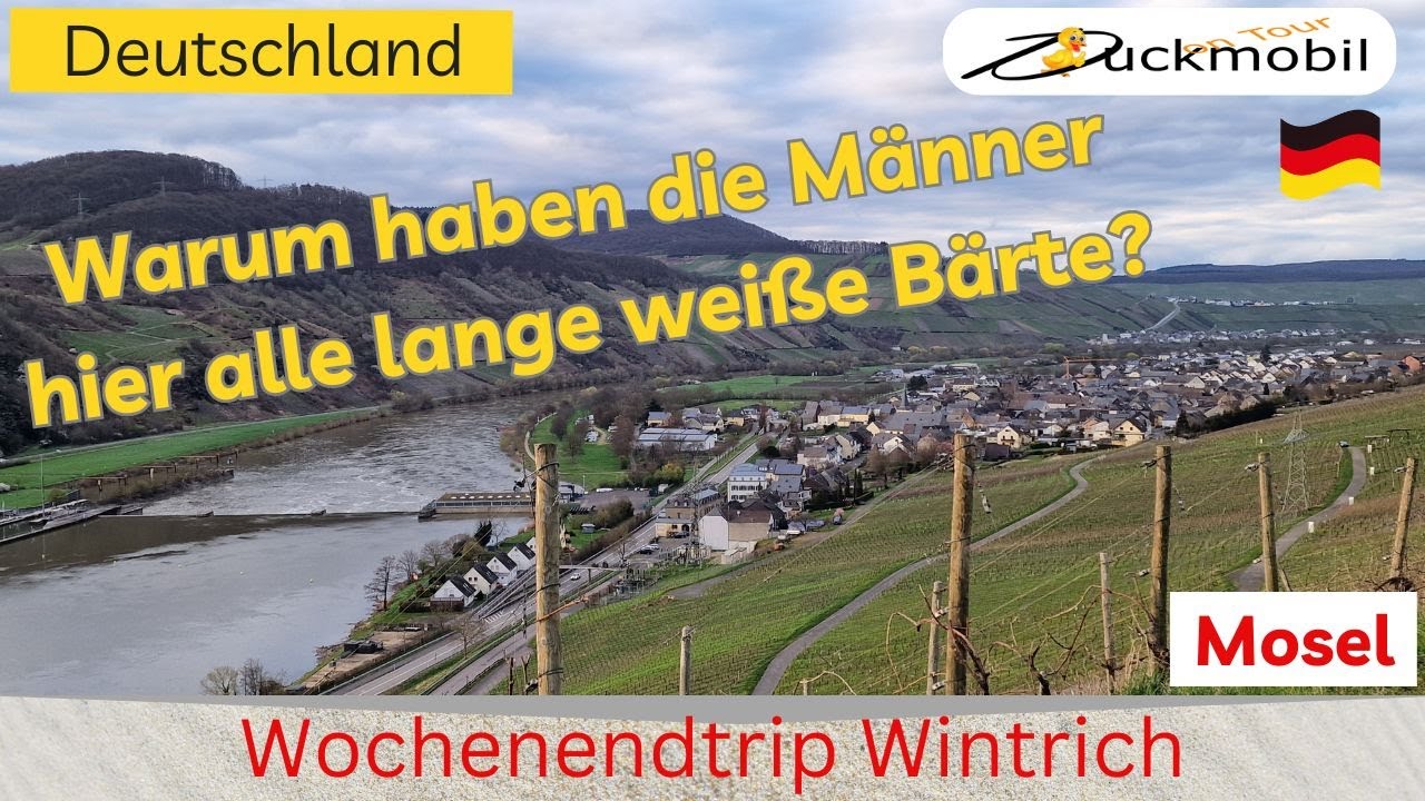 Wintrich an der Mosel mit dem Wohnmobil  – Entdeckungstour pur - so viel zu entdecken hier