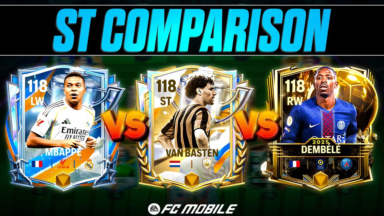 ULTIMATE Mobile Showdown – Мбаппе, Дембеле или Ван Бастен?