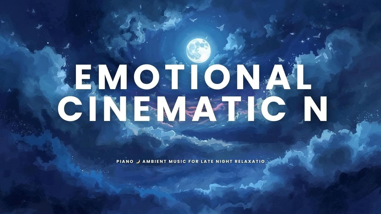 Emotional Cinematic Piano 🌙 Ambient Music for Late Night Relaxation
