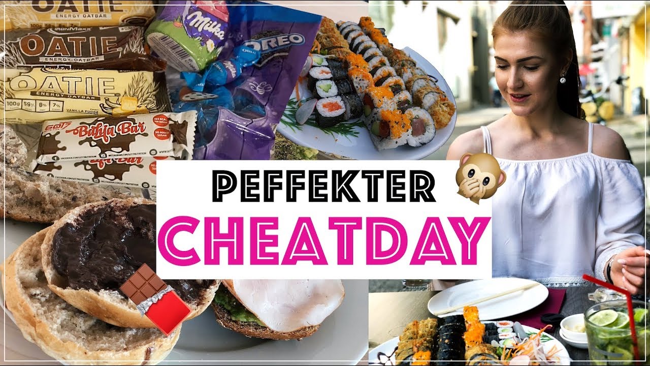 ICH ESSE ALLES, WAS ICH WILL! 😍 PERFEKTER CHEATDAY 🍫🍧🍣