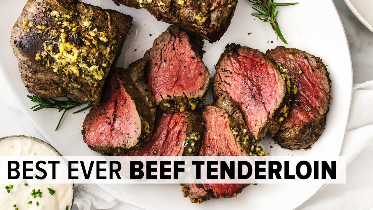 BEEF TENDERLOIN ROAST | easy, foolproof recipe for Christmas dinner