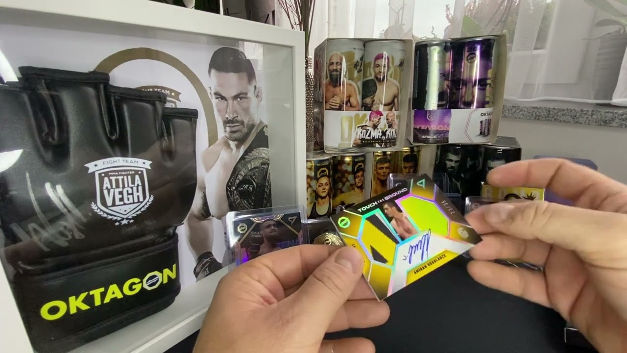 Unboxing MMA Oktagon Infinity 3rd series (16 cards) - 2 boxes
