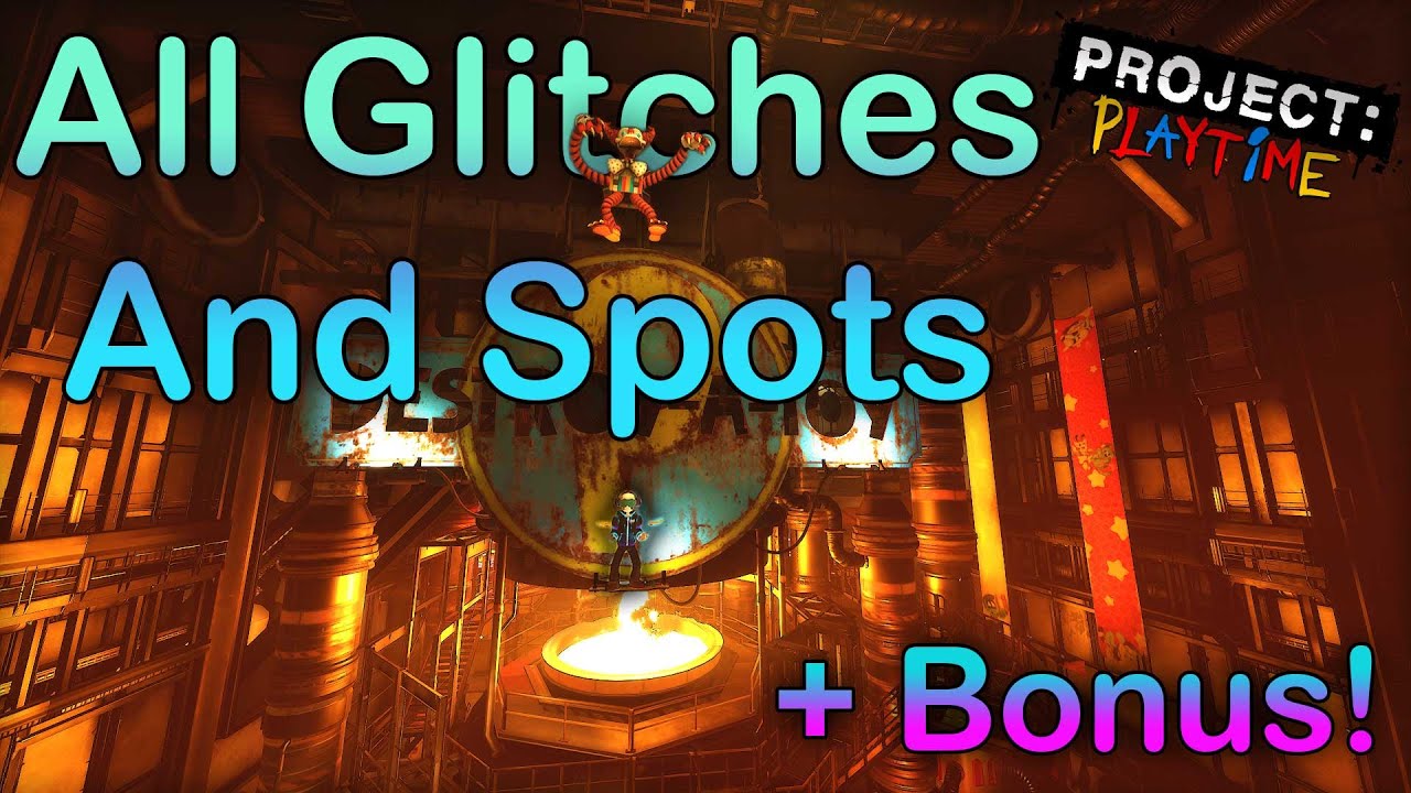All Glitches And Spots On Destroy A Toy! + Bonus!