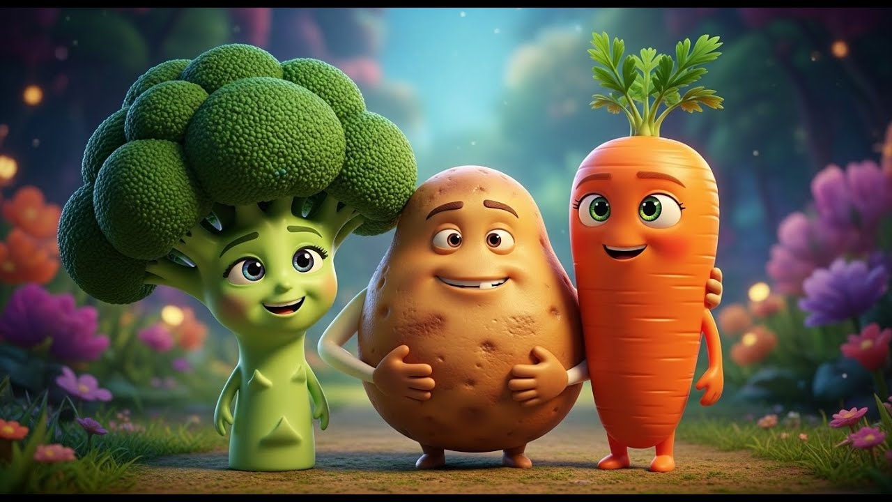 Can Three Vegetables Save the Garden? 🥕🥦🥔