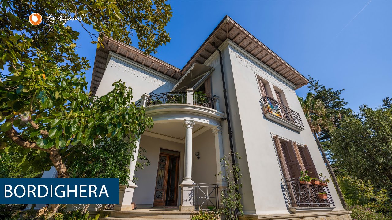 😎 Вилла 1000 м2 в Бордигера у моря | For Sale Villa 1000 m2 in Bordighera by the sea